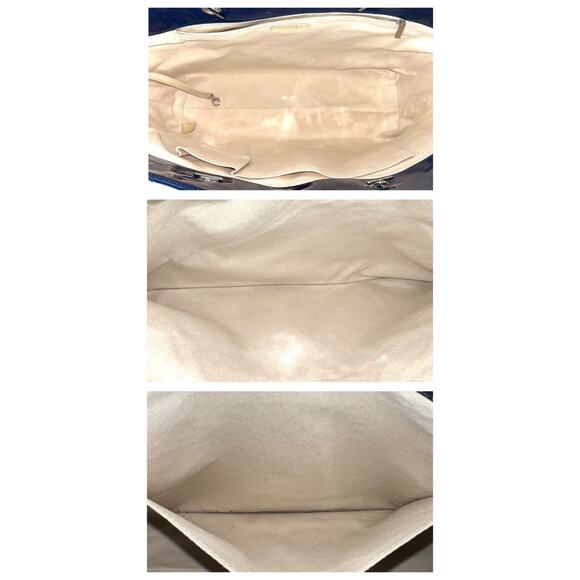 Chanel CC Matelasse Patent Leather Tote Bag - Picture 6 of 9